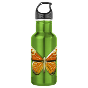 Schmetterling Edelstahlflasche