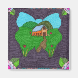 Schmetterling - Eine Vision Magnet