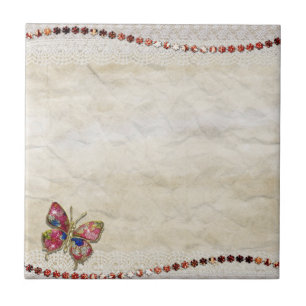 Schmetterling elegant fliese