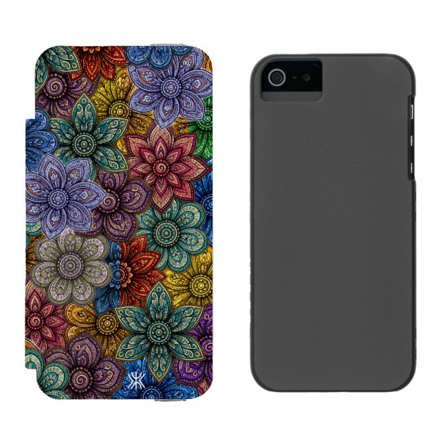 "Schmetterling - Erfolg" Incipio iPhone Geldbeutel-Hülle (Seite an Seite)