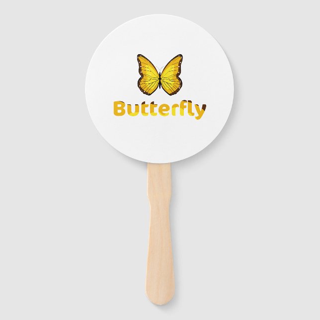 Schmetterling Fächer (Vorderseite)