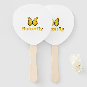 Schmetterling Fächer