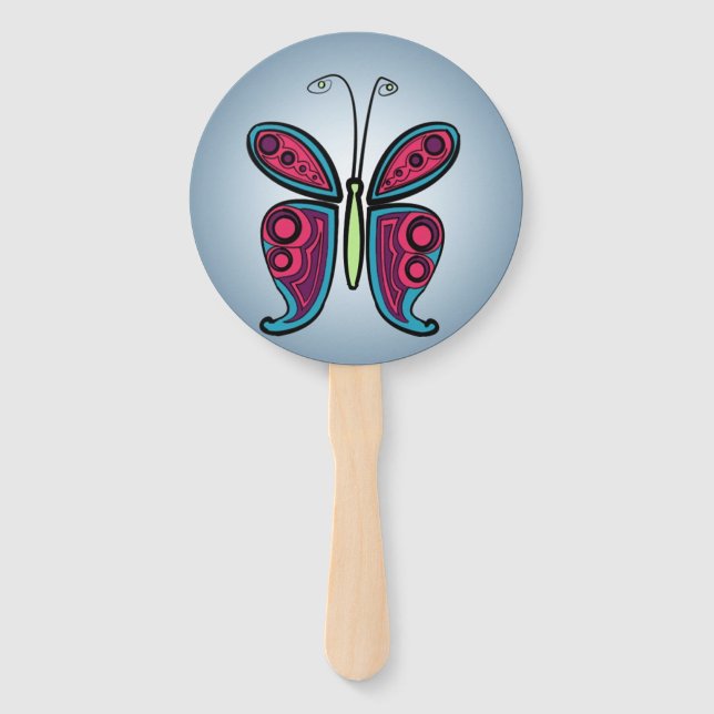 Schmetterling Fächer (Vorderseite)