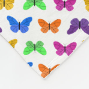 Schmetterling Fleecedecke