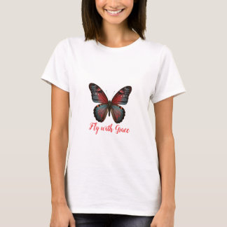 Schmetterling - Fliegen mit Grace T-Shirt