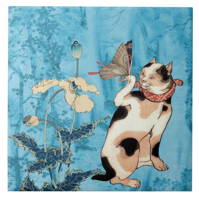 Schmetterling Fliese (Vorderseite)