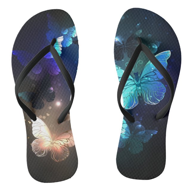 Schmetterling Flip Flops (Fußbett)