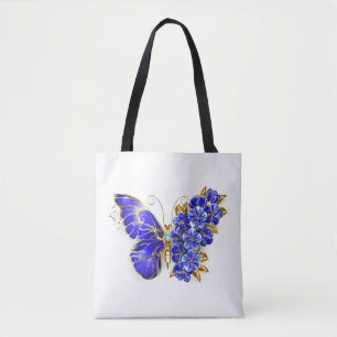Schmetterling Flower Saphir