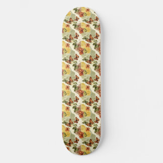 Schmetterling flüstert in die Erde Skateboard