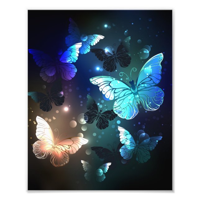 Schmetterling Fotodruck (Vorne)