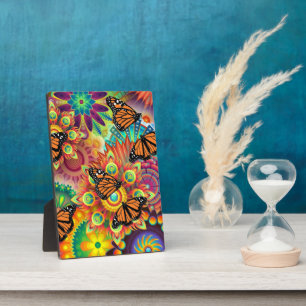 Schmetterling Fotoplatte