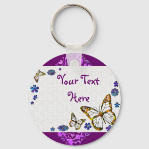 Schmetterling Frost Schlüsselanhänger