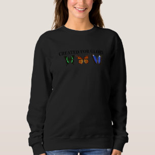 Schmetterling für Ehre geschaffen Sweatshirt