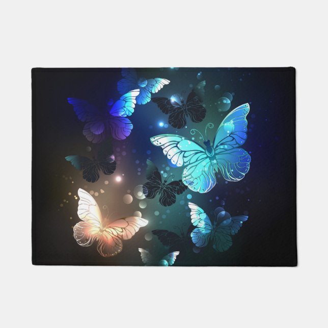 Schmetterling Fußmatte (Vorderseite)