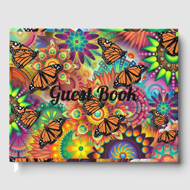 Schmetterling Gästebuch (Vorderseite)