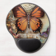 Schmetterling Gel-Mauspad Ecclesiastes 3:11