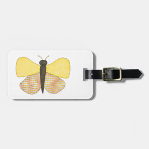 Schmetterling Gepäck Tag-Erin Brie Art Lugga Gepäckanhänger