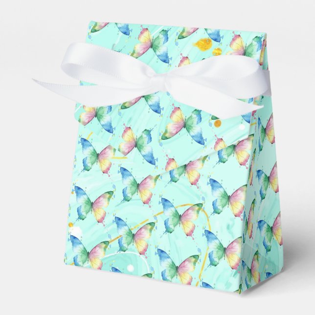 Schmetterling Geschenkschachtel (Vorderseite)