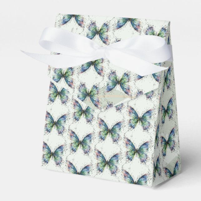 Schmetterling Geschenkschachtel (Vorderseite)