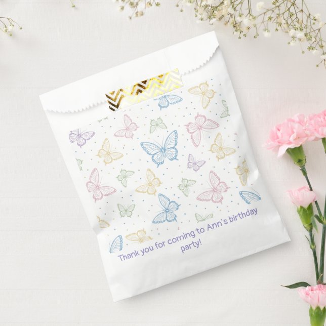 Schmetterling Geschenktütchen (Versiegelt)