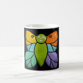 Schmetterling gestrichen, Tasse