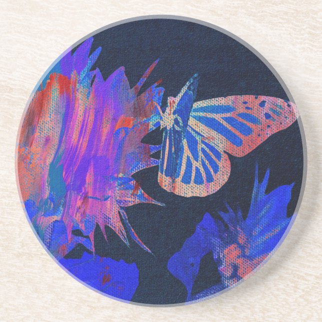 Schmetterling  getränkeuntersetzer (Vorne)