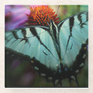 Schmetterling Glasuntersetzer