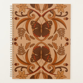 Schmetterling Goldbraun Herbst Planer