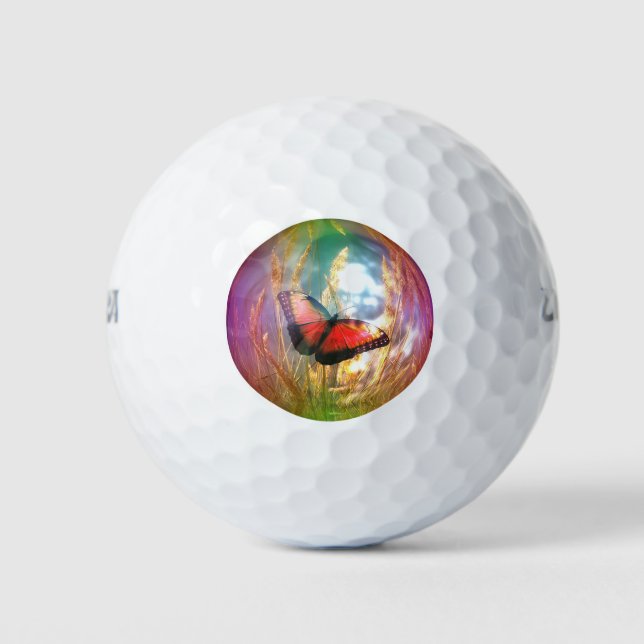 Schmetterling Golfball (Vorderseite)