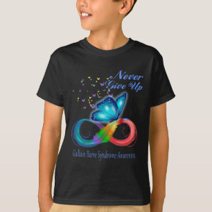 Schmetterling Guillain Byrre Syndrom Bewusstsein T-Shirt