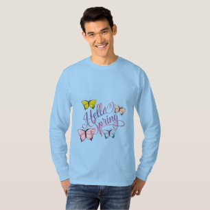 Schmetterling Hallo Frühling T-Shirt