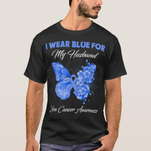 Schmetterling Ich trage Grün für meinen Ehemännerk T-Shirt