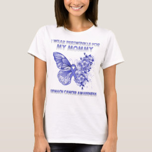 Schmetterling ich trage Periwinkle für meine Mama T-Shirt