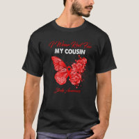 Schmetterling ich trage Rot für meinen Cousin Stro