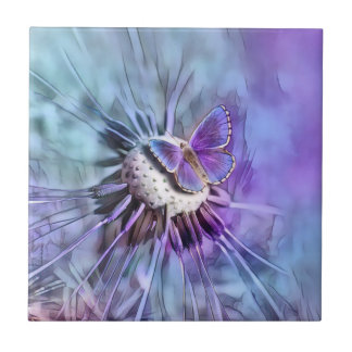 Schmetterling im Frühling Fliese