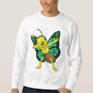 Schmetterling im Hip Hop-Dance-Labor Sweatshirt