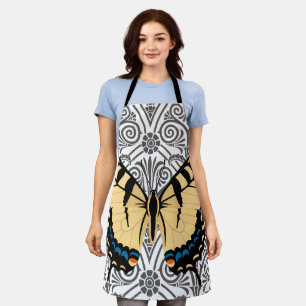 Schmetterling im Mittelpunkt Schürze