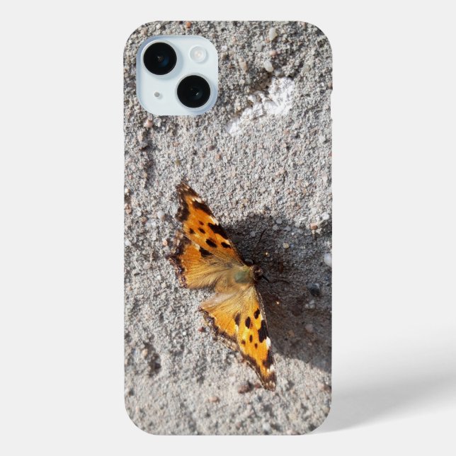 Schmetterling im Sonnenschein Case-Mate iPhone Hülle (Rückseite)