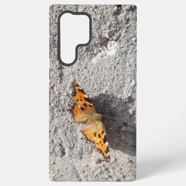 Schmetterling im Sonnenschein Samsung Galaxy Hülle (Rückseite)