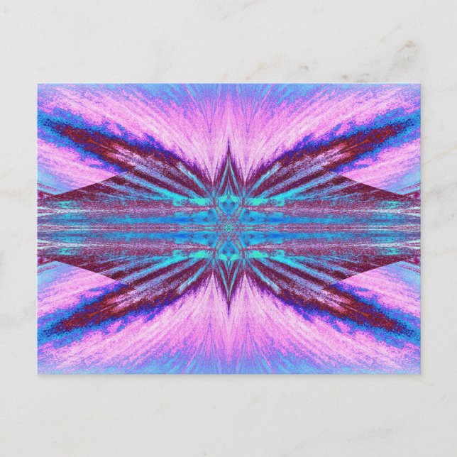 Schmetterling in der Luft Postkarte (Vorderseite)