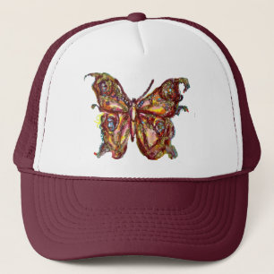 SCHMETTERLING IN GOLDEN FUNKEN TRUCKERKAPPE