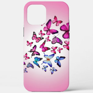 Schmetterling in verschiedenen Farben, fliegend, b Case-Mate iPhone Hülle