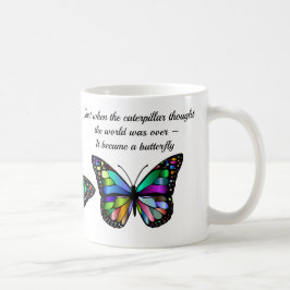 Schmetterling-Inspiration Kaffeetasse
