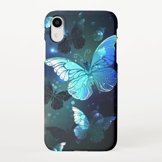 Schmetterling iPhone Hülle (Rückseite)