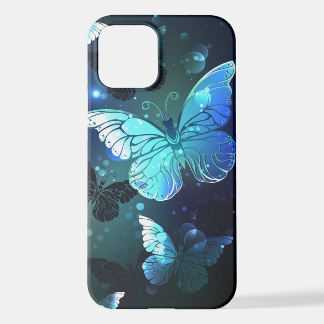 Schmetterling iPhone Hülle (Rückseite)
