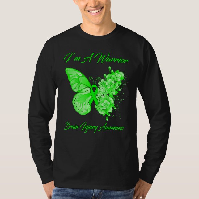Schmetterling Iu2019m Gehirnverletzung T-Shirt (Vorderseite)