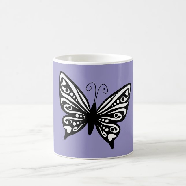 Schmetterling Kaffeetasse (Mittel)