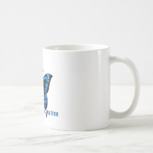 Schmetterling Kaffeetasse
