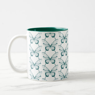 Schmetterling Kaffeetasse