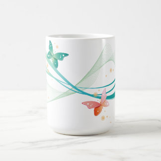 Schmetterling Kaffeetasse